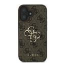 Guess case for iPhone 16 6,1" GUHCP16S4GMGBR 4G Big Logo brown