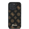 Guess case for iPhone 16 Pro Max 6,9" GUHMP16XPGPYSK black hardcase Peony Script MagSafe