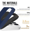 Vmax Triangle case for iPhone 16 Plus 6,7" navy blue