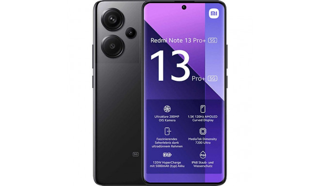 Xiaomi Redmi Note 13 Pro + 5G 12/512GB Black EU