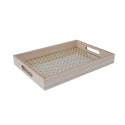 Tray HAZEL 35x25cm, beige