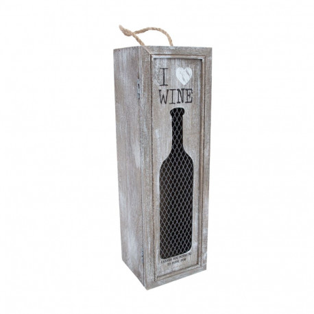 Wine bottles holder  HAZEL 11x10xH34cm