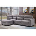 Corner sofa HELSINKI LC, light grey