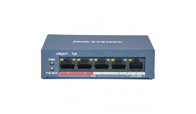 SWITCH POE HIKVISION DS-3E0105P-E/M(B)