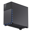Jonsbo D41 Screen ATX Case, Tempered Glass - black