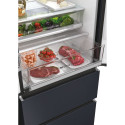 Haier FD 70 Serie 7 HFW7720ENMB side-by-side refrigerator Freestanding 477 L E Black