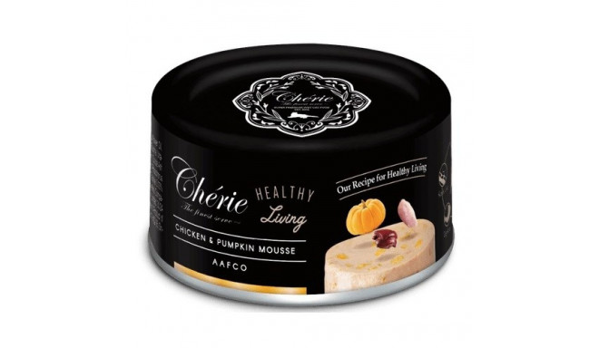 CHERIE Chicken and pumpkin mousse - wet cat food - 80g