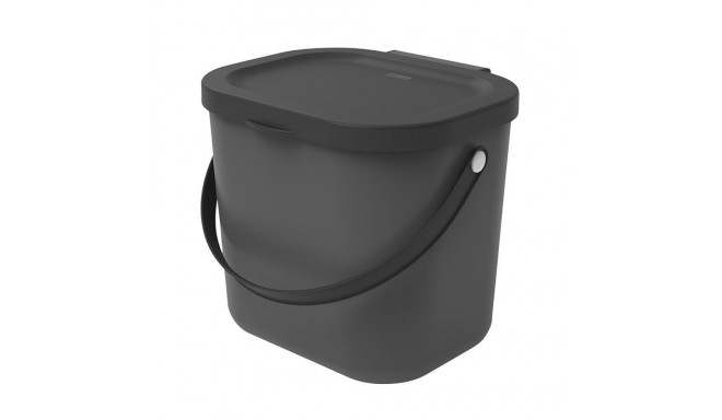 ROTHO Albula Anthracite - waste sorting container - 6l
