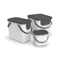 ROTHO Albula White - waste sorting container - 6l