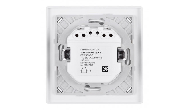 Fibaro Walli N socket-outlet Type E White