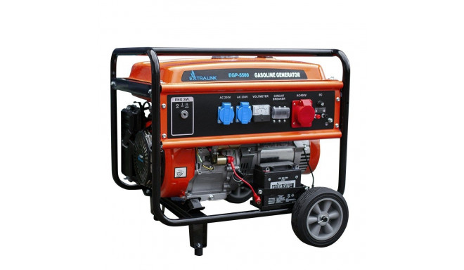 Extralink Power generator EGP-5500 petrol, 5,5kW 3F