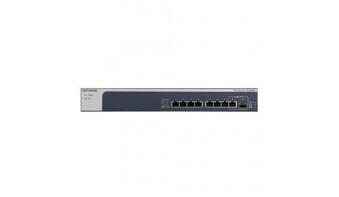 NETGEAR XS508M Unmanaged 10G Ethernet (100/1000/10000) Grey, Silver