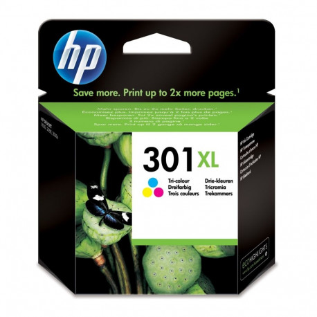 HP 301XL suure tootlikkusega kolmevärviline originaal tindikassett