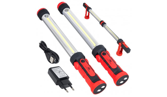 Maclean MCE230 töökoja LED lamp COB xxl ühendatav lamp kaks valgustusrežiimi riputi magnet