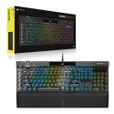 Corsair K100 RGB Gaming Keyboard, Corsair OPX, RGB LED - Black