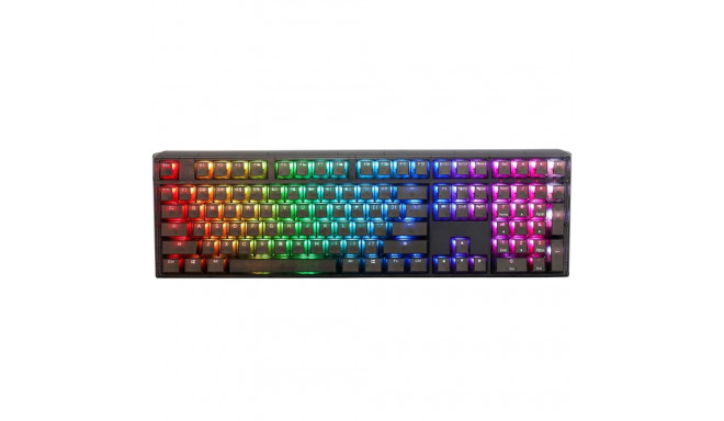 Ducky One 3 Aura must mänguklaviatuur, RGB LED – Gateron Baby Kangaroo (US)