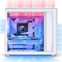Jonsbo D41 MESH Screen ATX Case, Tempered Glass - white
