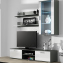 Cama set of two shelves 125cm SOHO grey matte