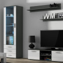 Cama set of two shelves 125cm SOHO grey matte