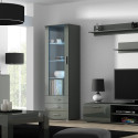 Cama set of two shelves 125cm SOHO grey matte