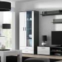 Cama set of two shelves 125cm SOHO grey matte