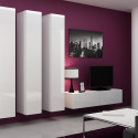 Cama Full cabinet VIGO '180' 180/40/30 white/white gloss