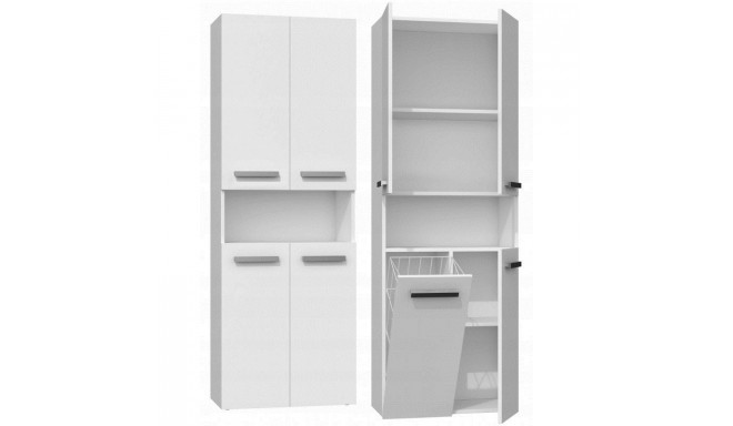 Topeshop NEL 1K DK BIEL bathroom storage cabinet White