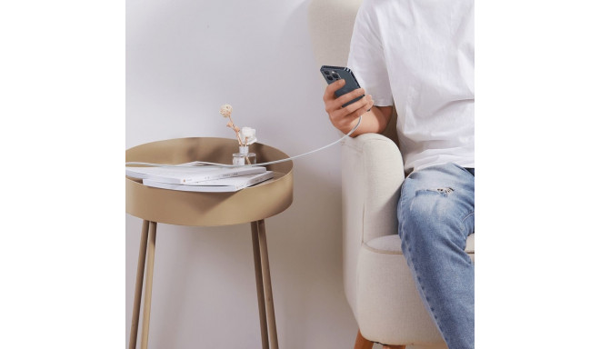 Baseus Dynamic USB-C cable for Lightning, 23W, 1m (white)