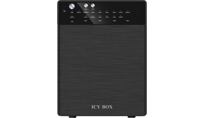 Geh. IcyBox USB 3.0/eSata 4x3,5&amp;quot; SATAI-III IB-RD3640SU3 RAID