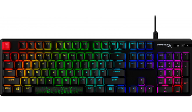 Žaidimų Klaviatūra HyperX Alloy Origins PBT - US išdėstymas - HyperX Aqua Tactile Switches