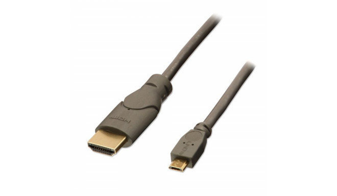 LINDY USB Kabel Micro USB MHL an HDMI Typ A 1080p 0.5m