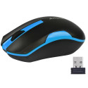 Mysz A4TECH V-TRACK G3-200N-1 Black+Blue WRLS
