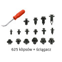 AG741 Zestaw spinek samochodowych 625szt