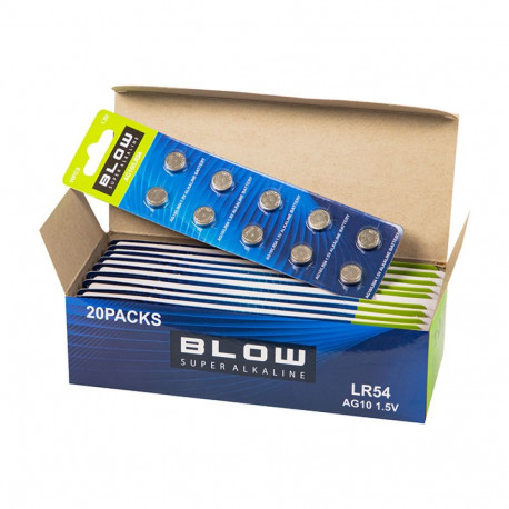 82-656# Bateria ag10 blister lr54 blow 200szt