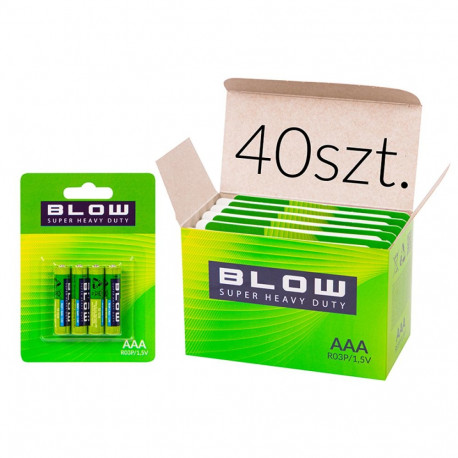 82-660# blow super heavy duty AAA R03P blister patarei