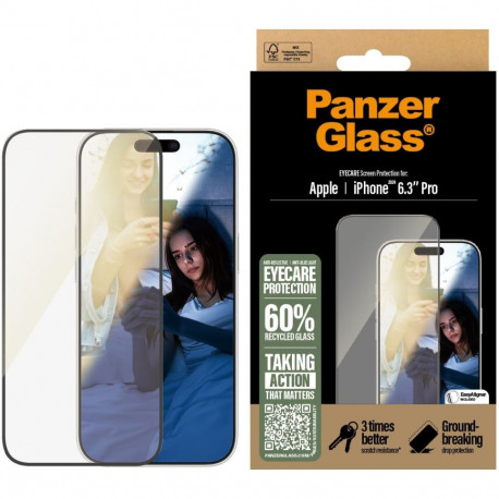 Kaitseklaas PanzerGlass iPhone 16 Pro Eyecare UWF