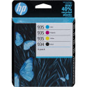 HP 934/935 tindikassettide komplekt, 4 värvi