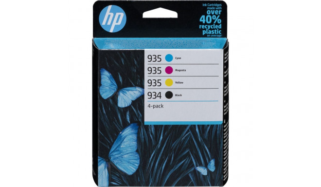 HP 934/935 tindikassettide komplekt, 4 värvi