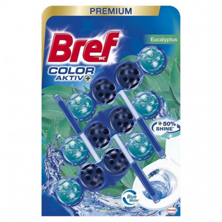 BREF WC Blue Active 3x50g eukalüpt