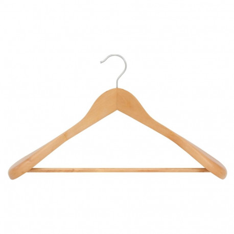 WOODEN COAT HANGER LSD001 NATURAL