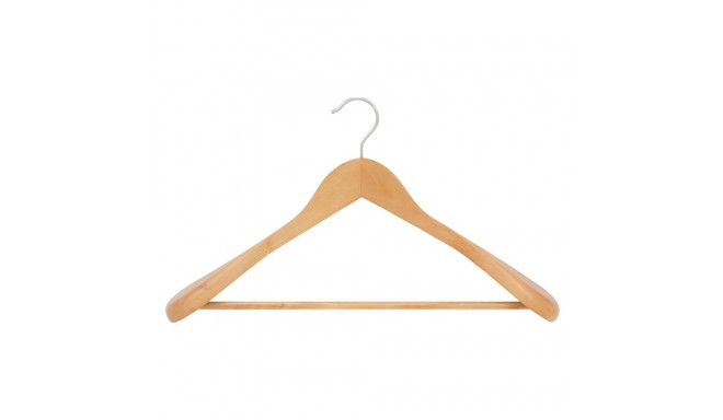 WOODEN COAT HANGER LSD001 NATURAL