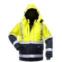 JACKET CANVAS HI-VIS WJ-8946 YEL/BLU XL