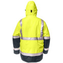 JACKET CANVAS HI-VIS WJ-8946 YEL/BLU XL