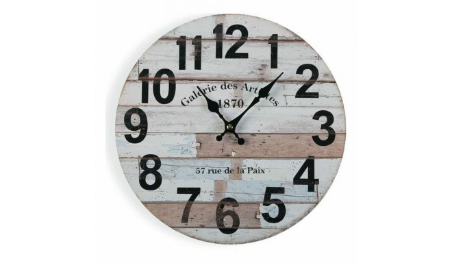 Wall Clock Versa Wood (4 x 30 x 30 cm)