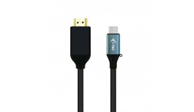 USB-C - HDMI Kaabel i-Tec C31CBLHDMI60HZ Must 1,5 m