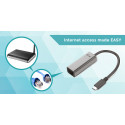 Cable USB C i-Tec C31METALGLAN         Grey