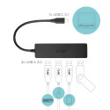 USB-jaotur C i-Tec C31HUB404