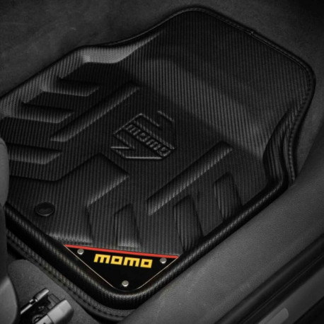 Auto Grīdas Paklājs MOMO 3MDBSS Melns Universāls