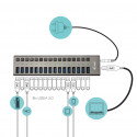 USB-jaotur i-Tec U3CHARGEHUB16 Hall 90 W