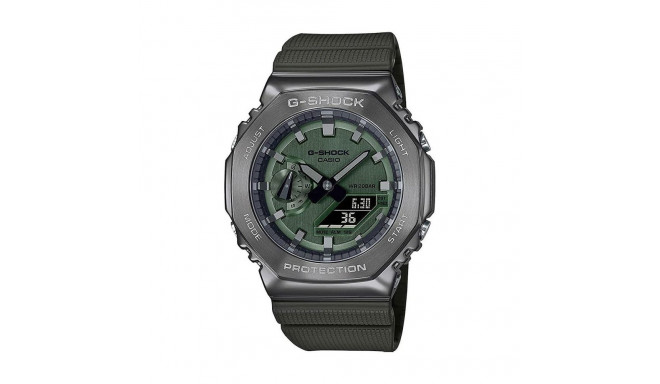 Meeste Kell Casio G-Shock OAK METAL COVERED - Green (Ø 44,5 mm) (Ø 45 mm)